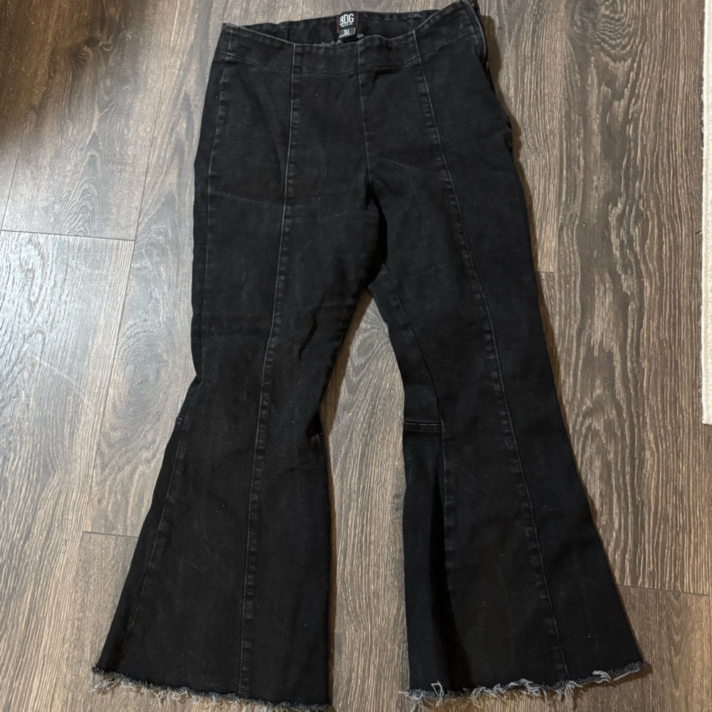 BDG Black Denim flare jean
